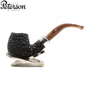 Peterson Derry Rustic 68 Nickel Mounted Fishtail Pipe (PE2989)